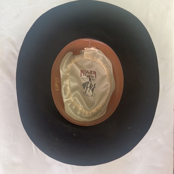 Miller Fine Hats tuxedo brim western hat